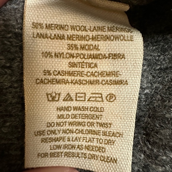 FP Beach Wool‎ Scoop Neck Sweater Size SP - Picture 4 of 5